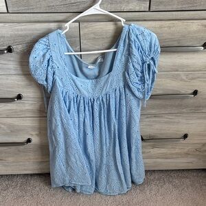 Altar’d state short sleeve tonic lake top